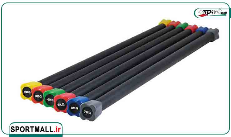 میله ایروبیک وزن دار